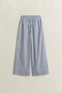 Striped Poplin Pants