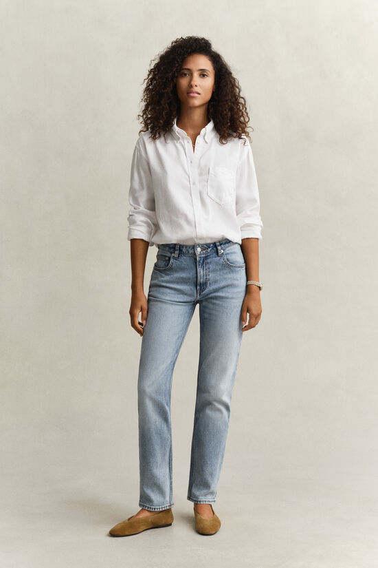 Straight Leg Stretch Jeans