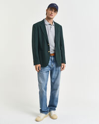 Slim Fit Shield Piqué Polo Shirt