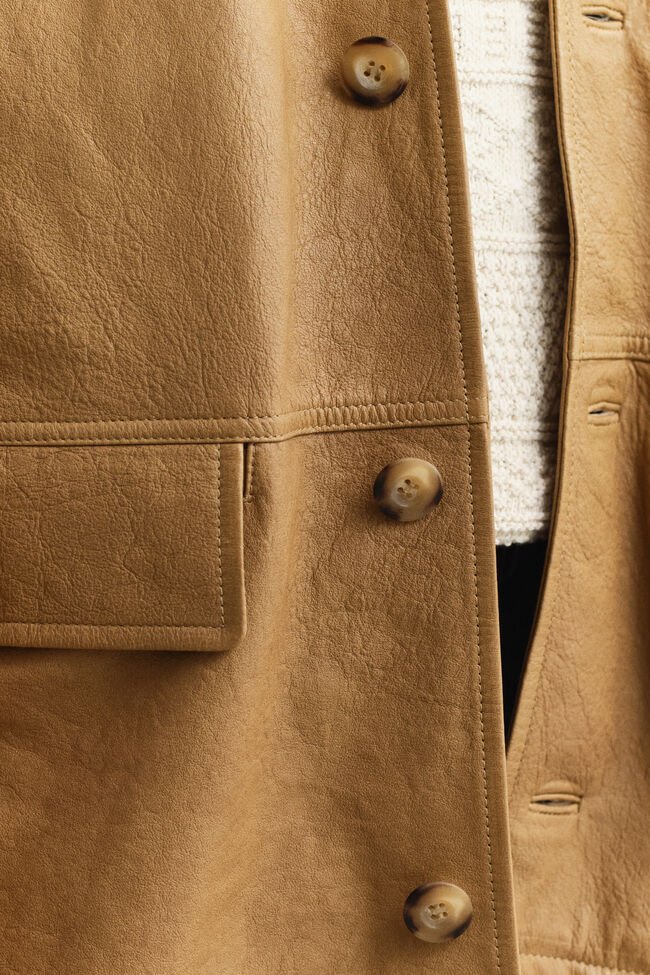 Leather Decker Jacket