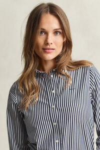 Regular Fit Classic Striped Poplin Shirt