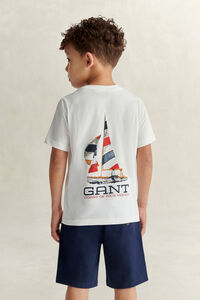 Boys Coastal Graphic T-Shirt