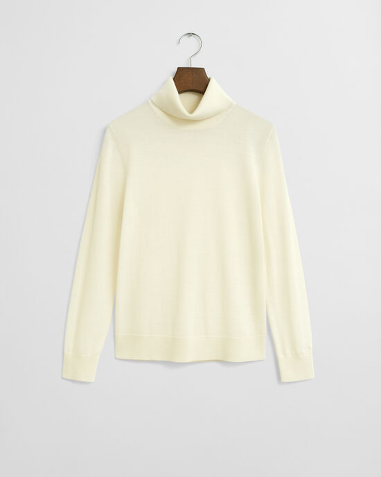 Extra Fine Merino Wool Turtleneck Sweater