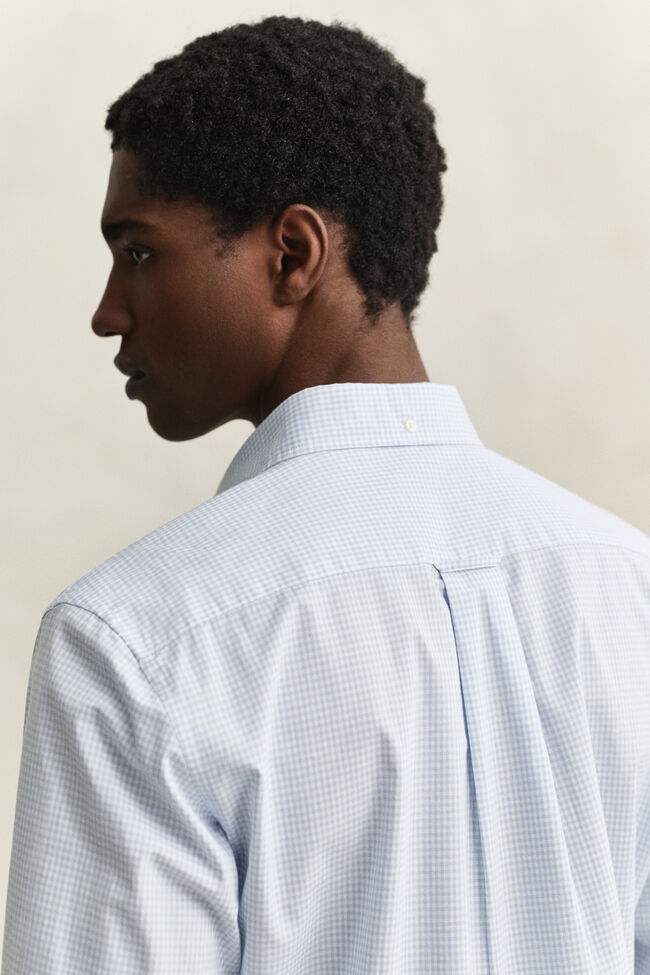 Gingham Classic Poplin Shirt
