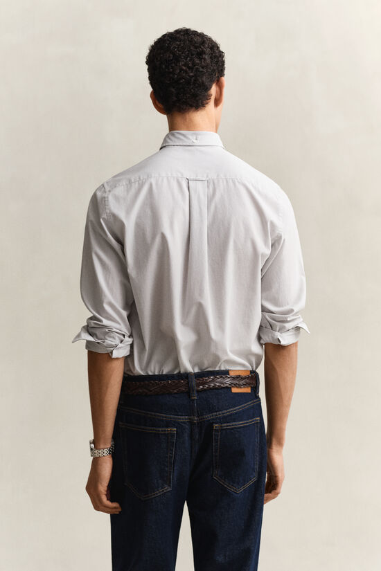 Banker Stripe Classic Poplin Shirt