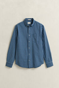 Indigo Checked Shirt