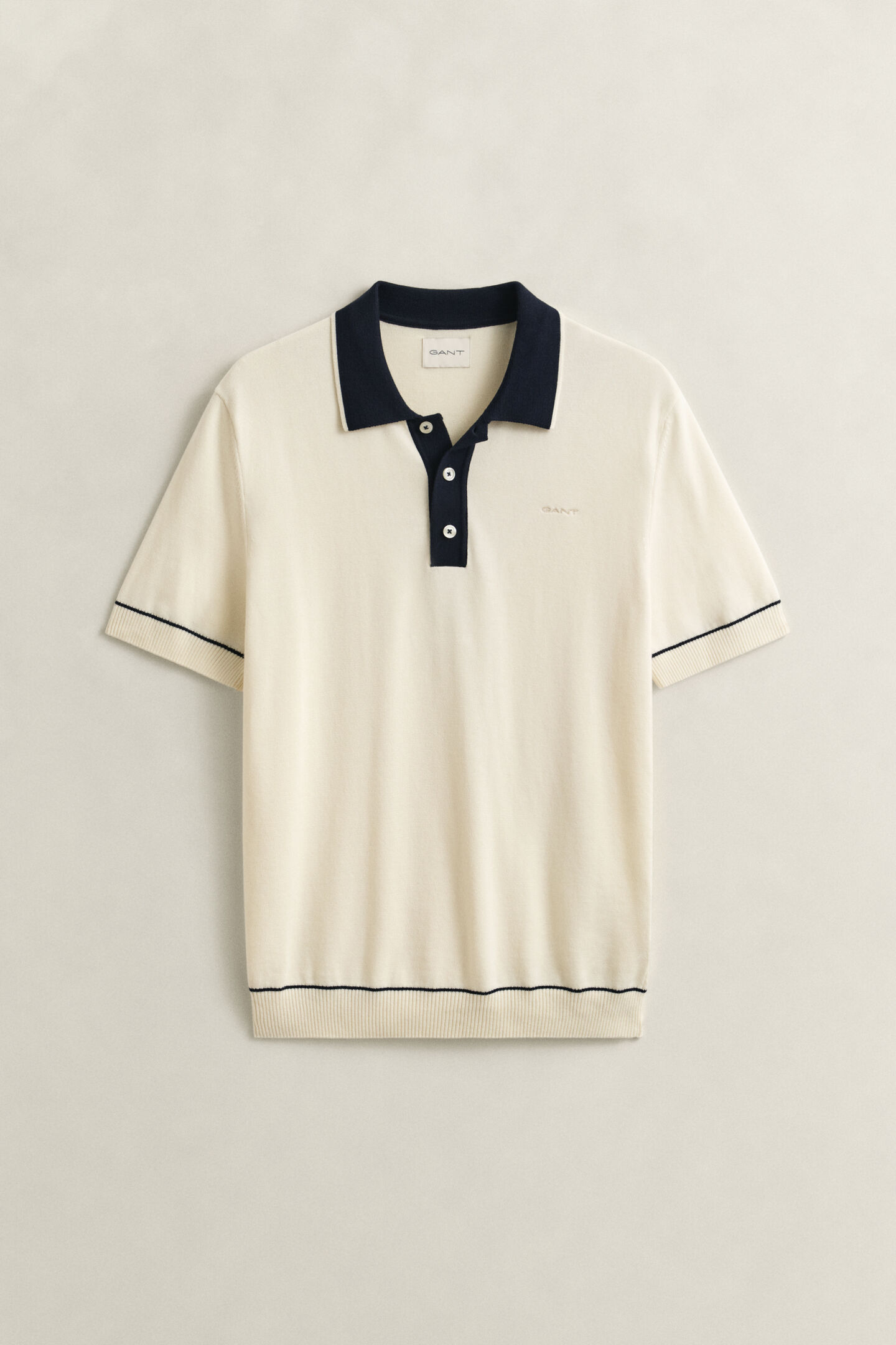 Cotton Modal Polo Sweater