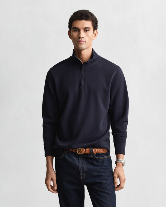 Light Sacker Rib Half-Zip Sweatshirt