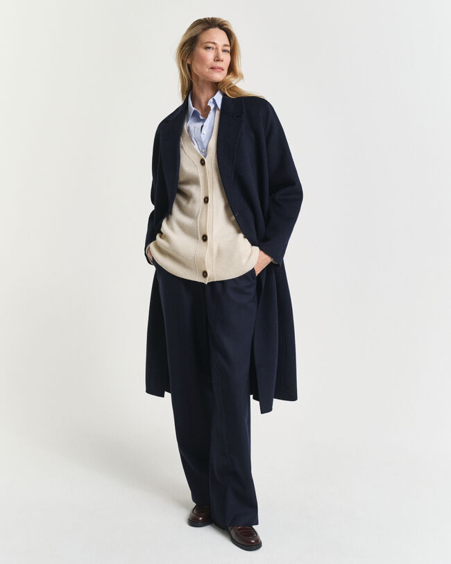 Wool Cashmere Blend Cardigan