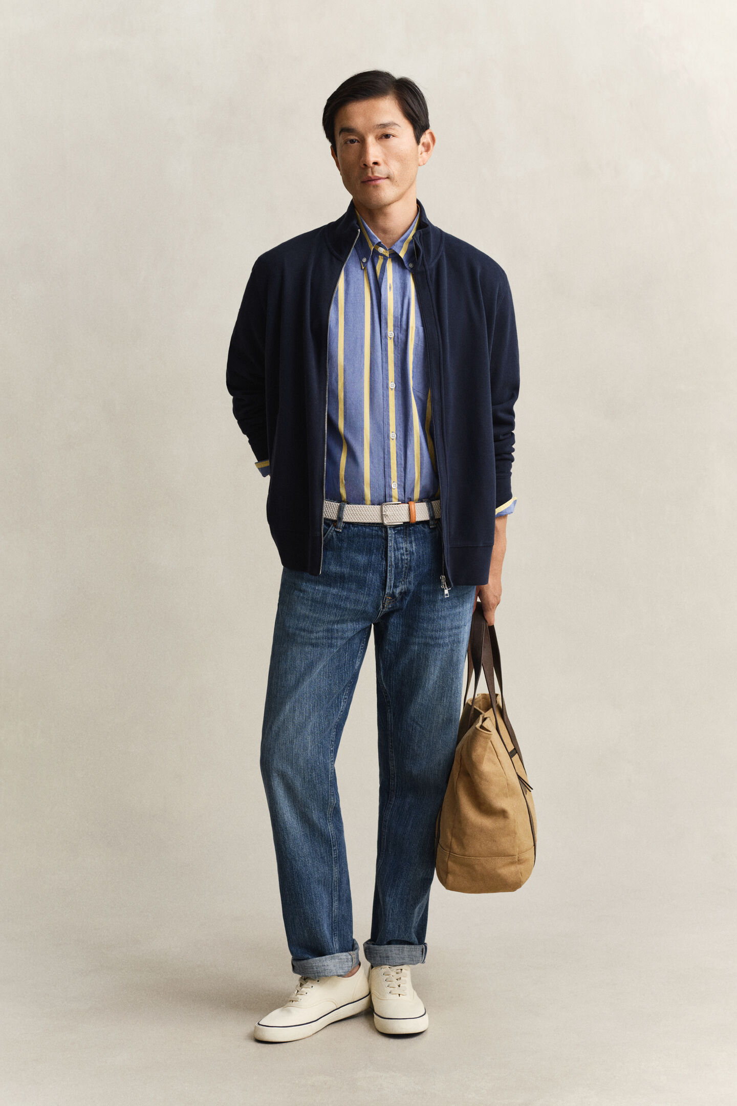 Sacker Rib Zip Sweatshirt