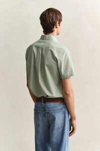 Gingham Classic Poplin Short Sleeve Shirt