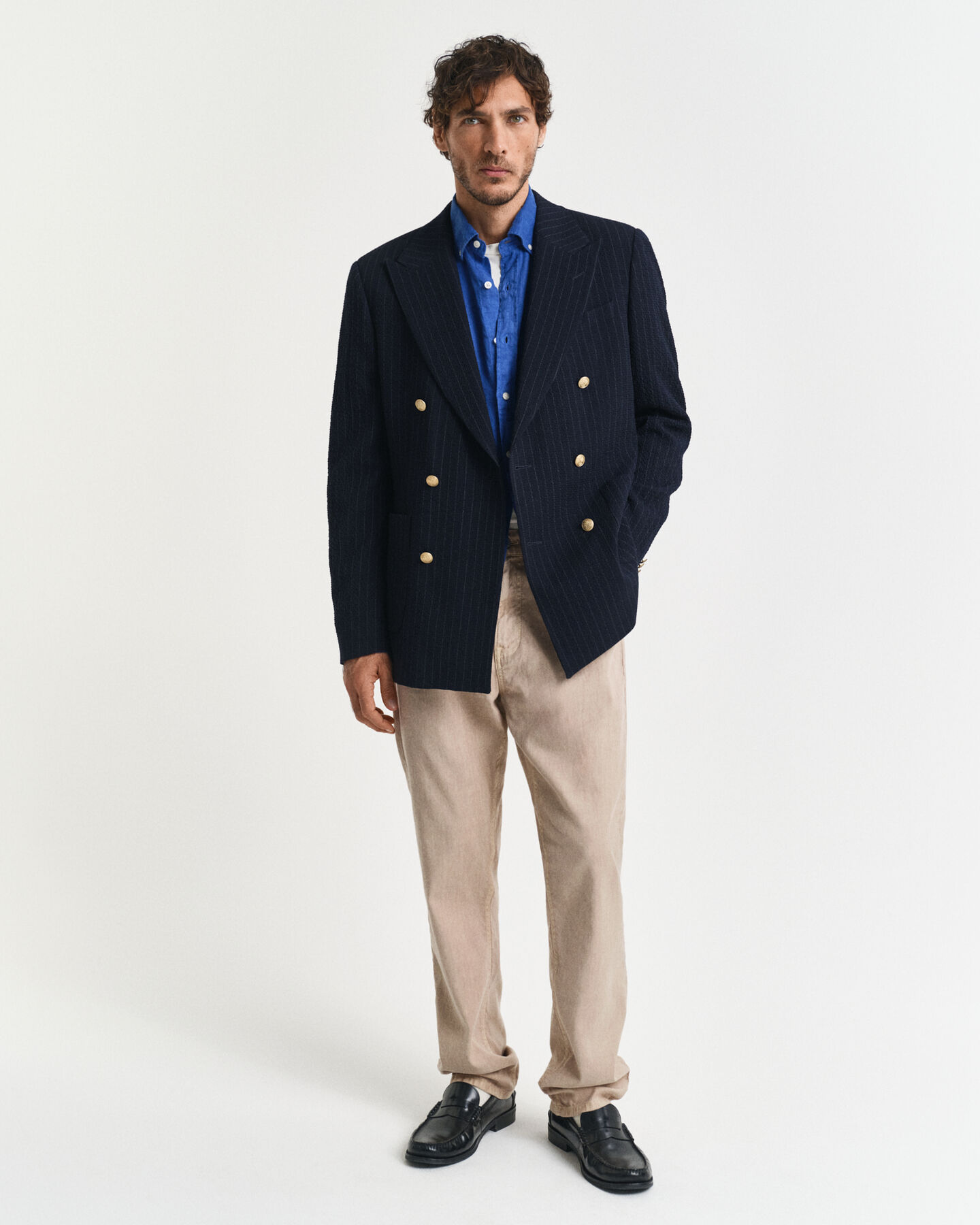 Regular Fit Cotton Linen Jeans