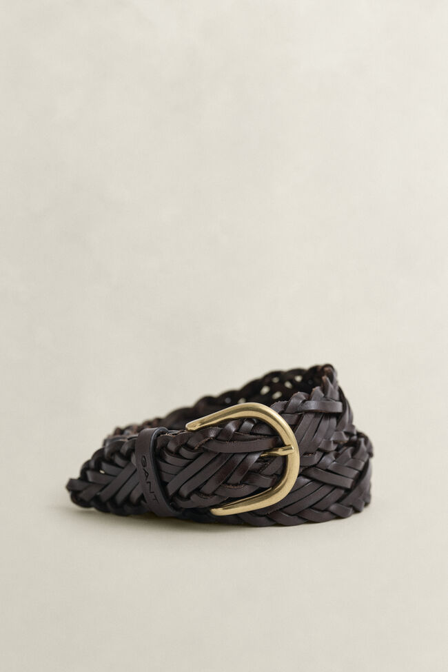 Braided Leather Belt