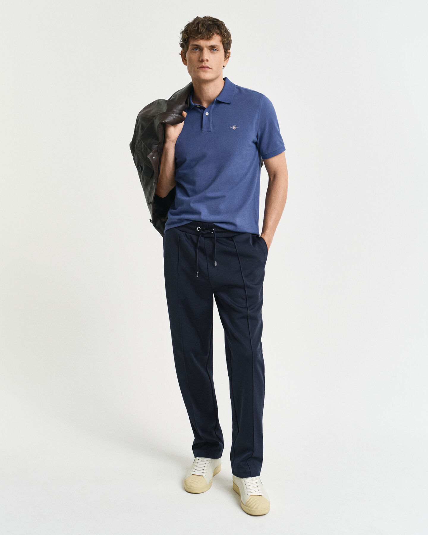 Regular Fit Shield Piqué Polo Shirt