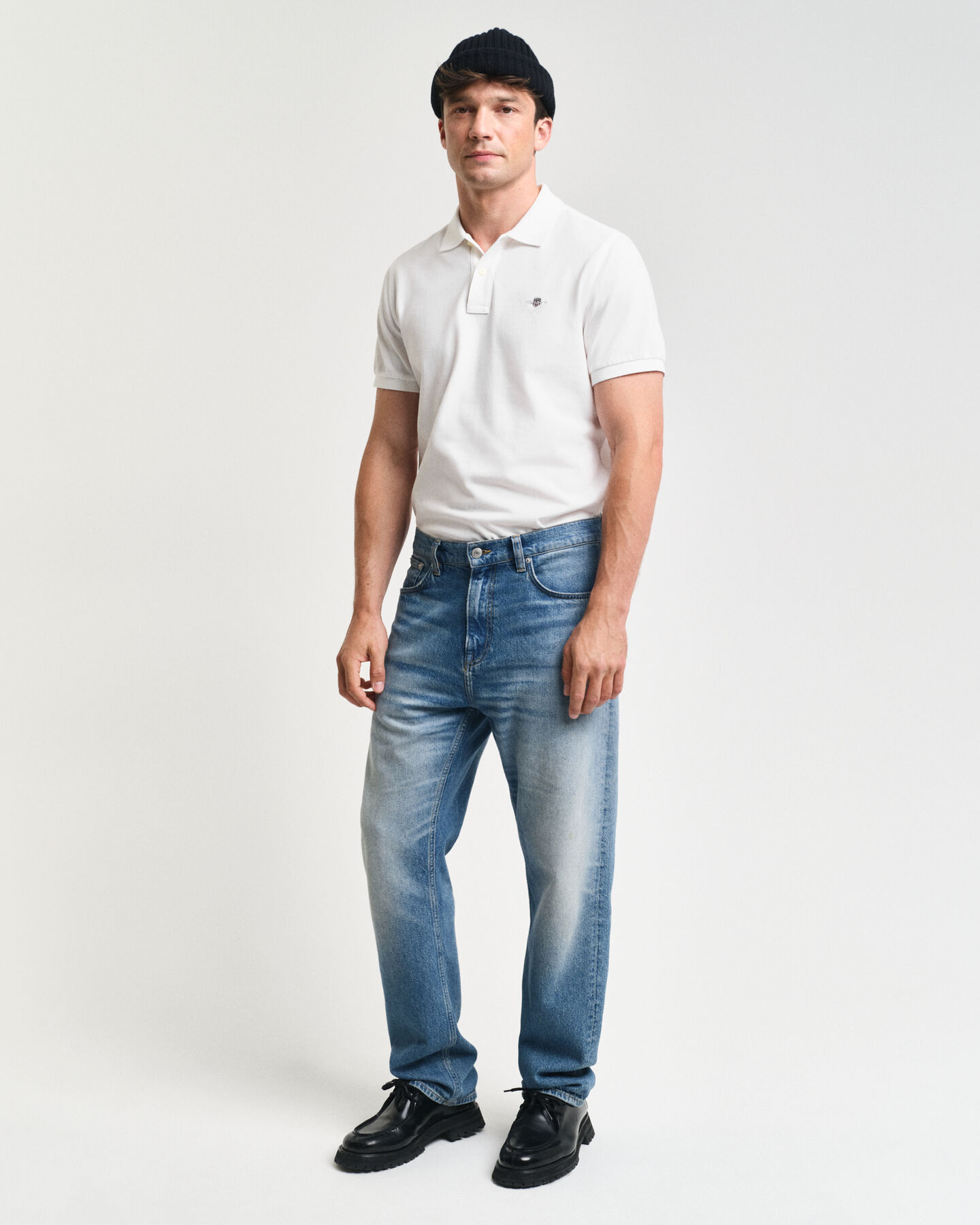 Regular Fit Shield Piqué Polo Shirt
