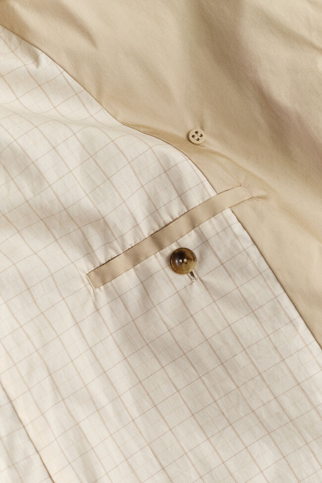 Lightweight Short Trench Coat