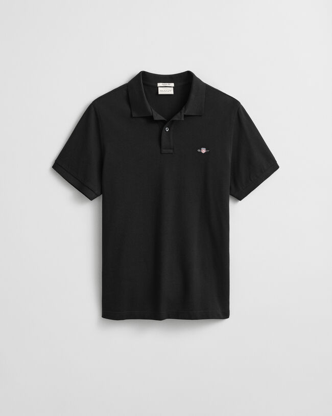 Regular Fit Shield Piqué Polo Shirt