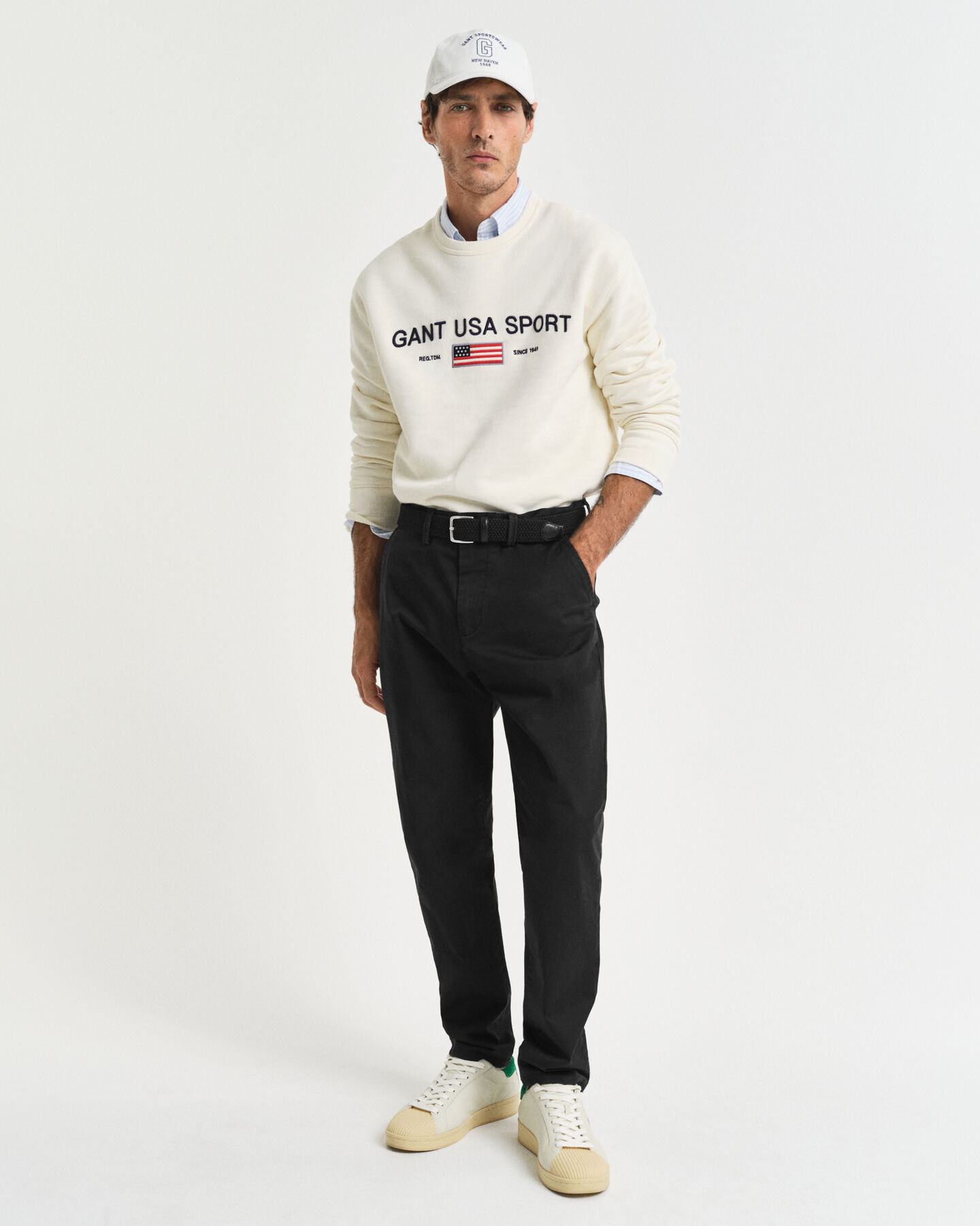 Tapered Twill Chinos