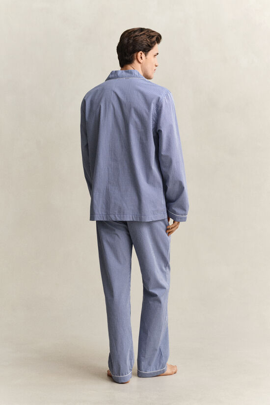 Gingham Poplin Pajama Set