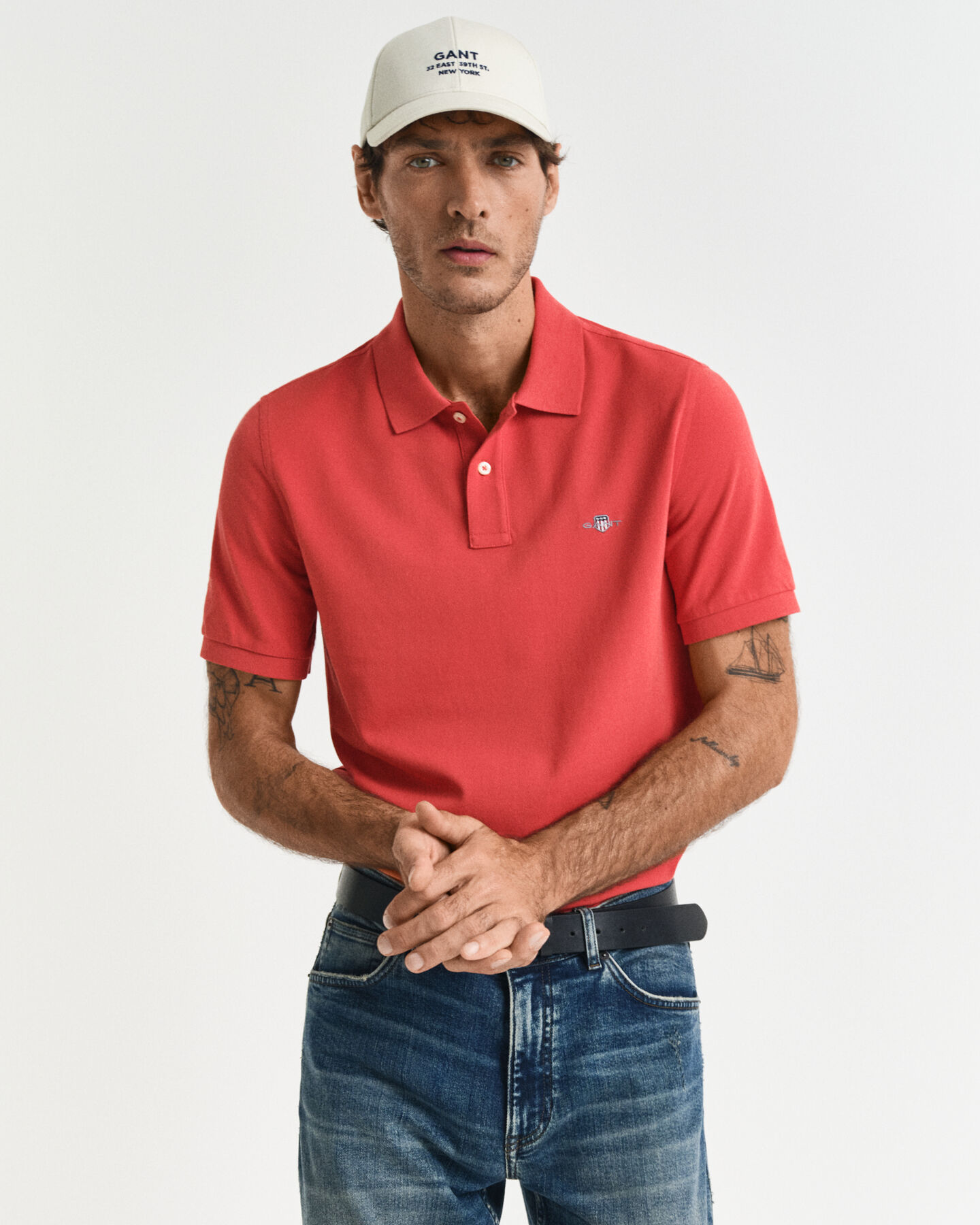 Regular Fit Shield Piqué Polo Shirt