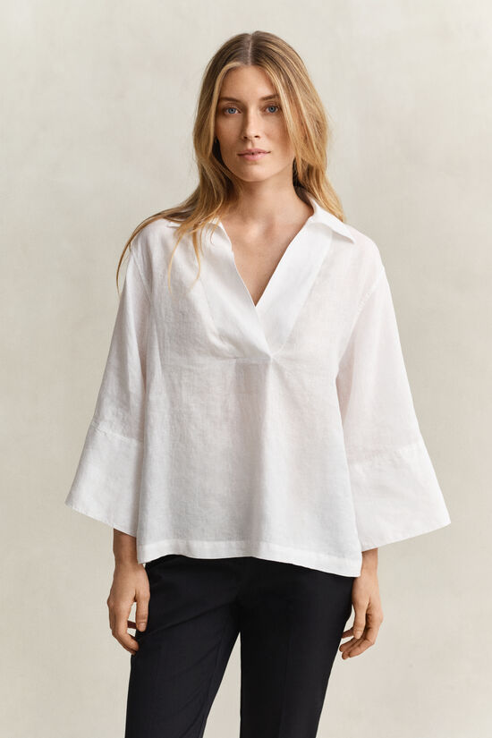 Popover Linen Shirt
