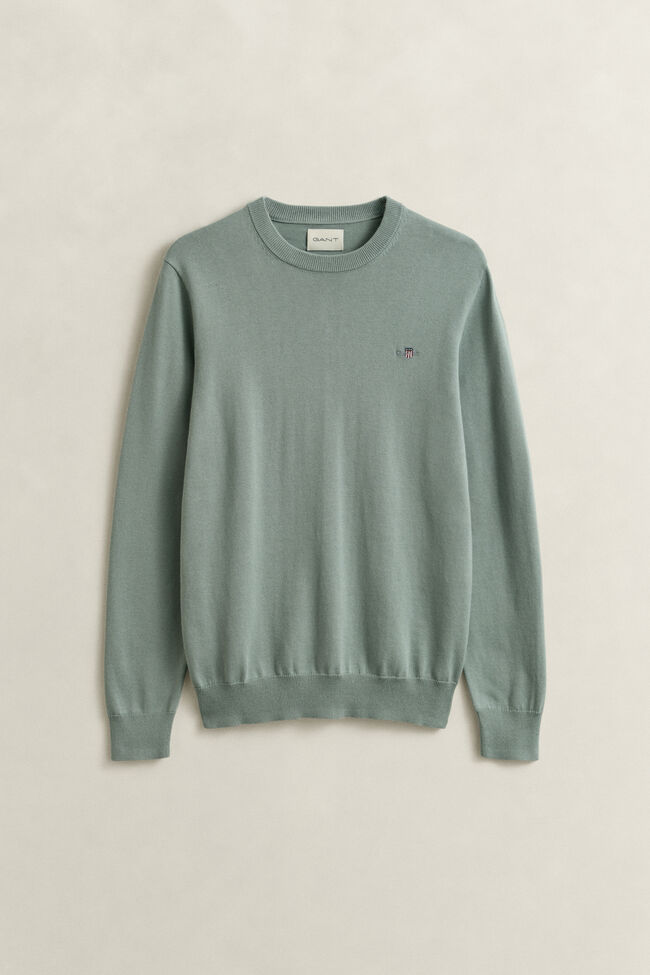 Cotton Crew Neck Sweater