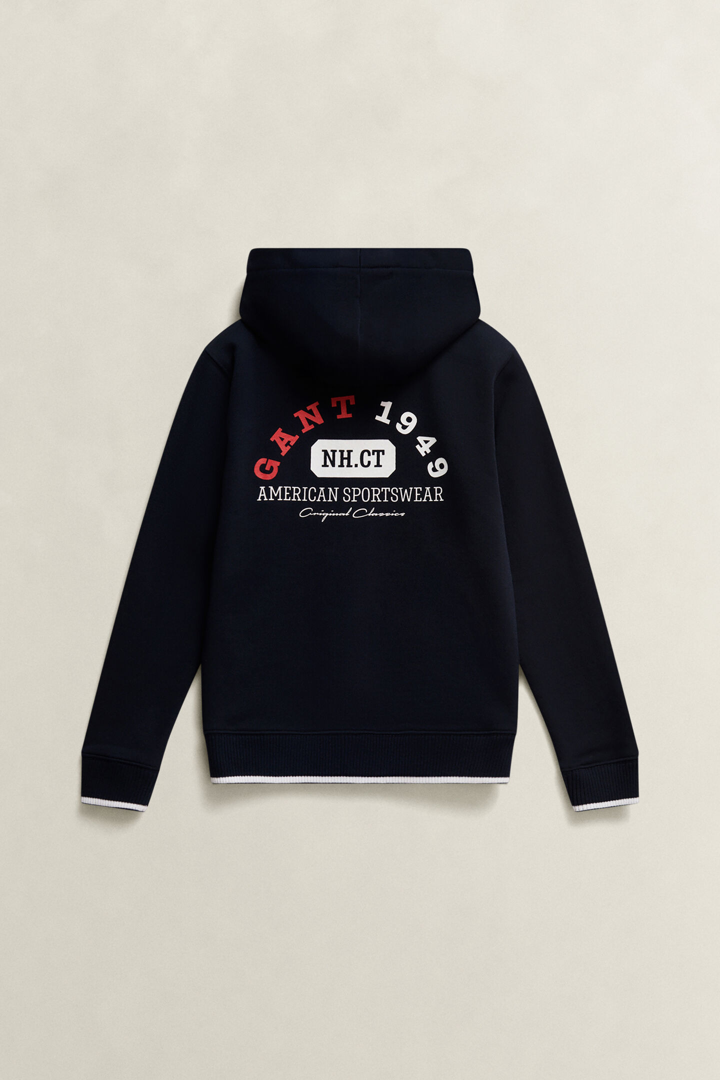 Boys Collegiate Graphic Zip Hoodie