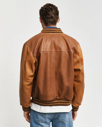 Leather Varsity Jacket