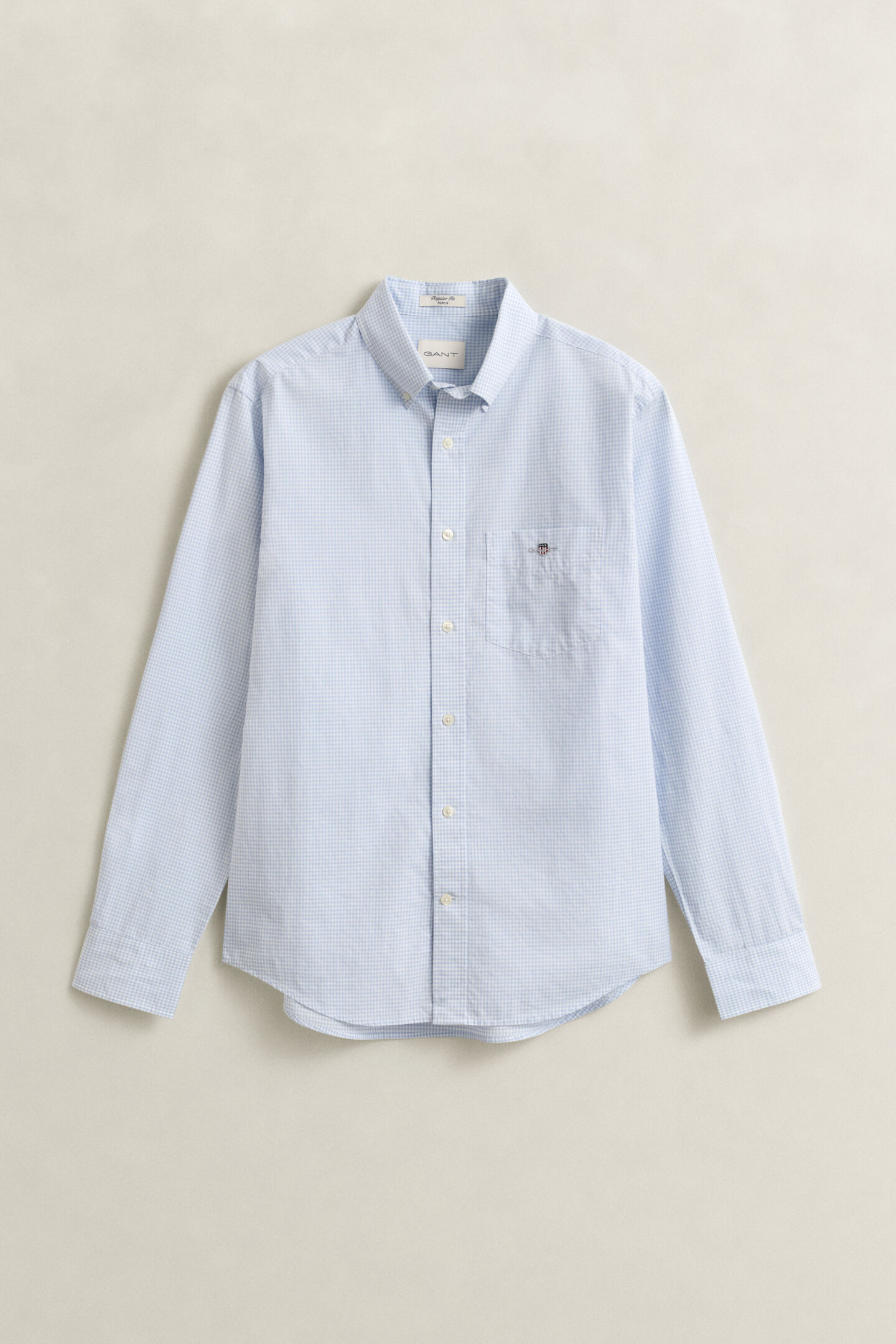 Gingham Classic Poplin Shirt