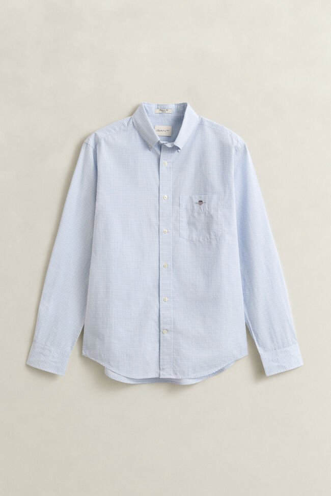 Gingham Classic Poplin Shirt