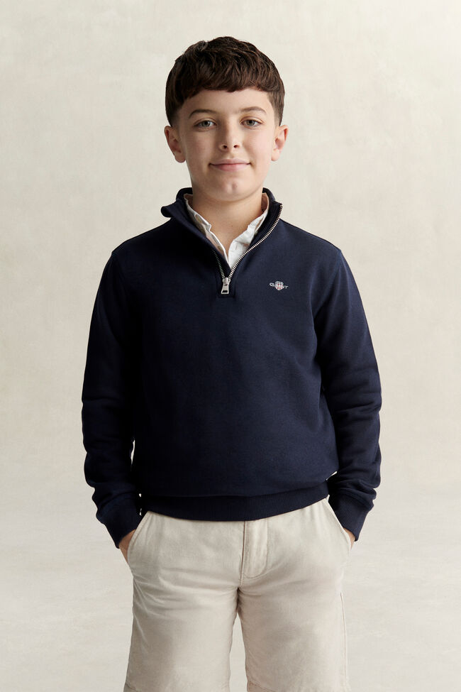 Teen Boys Half Zip Sweatshirt