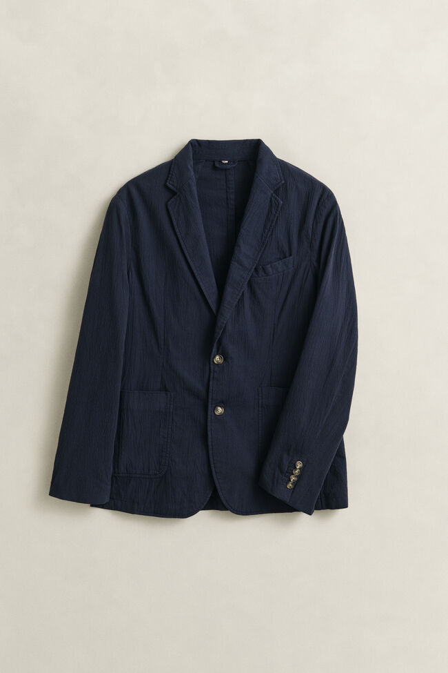 Seersucker Blazer