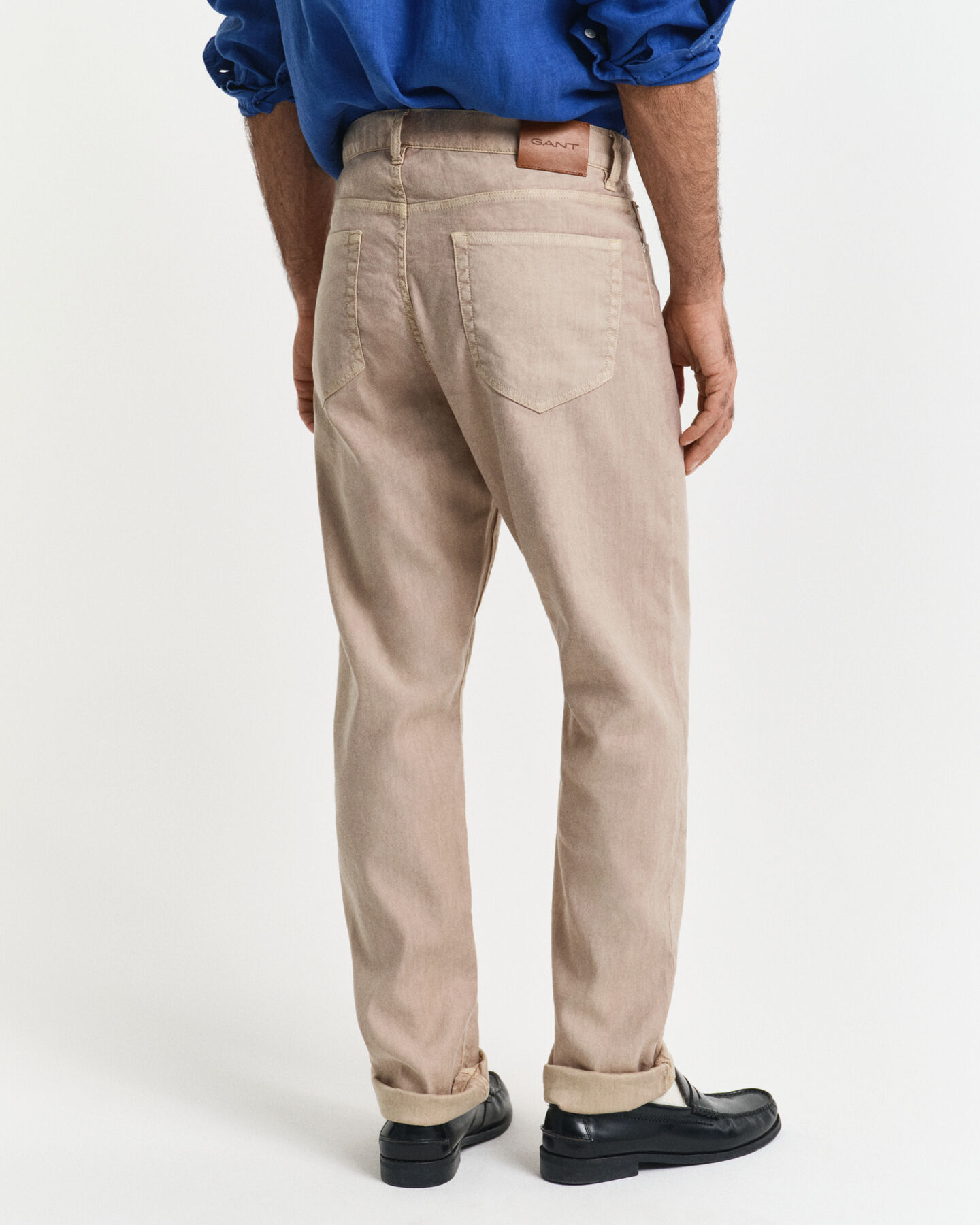 Regular Fit Cotton Linen Jeans