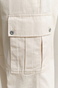 Herringbone Cargo Pants