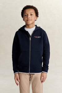 Teen Boys Graphic Zip Hoodie