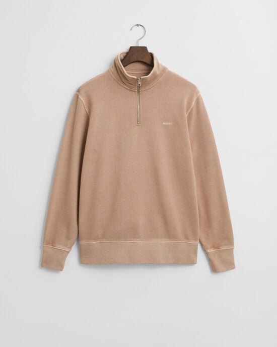 Sunfaded Half Zip Sweatshirt
