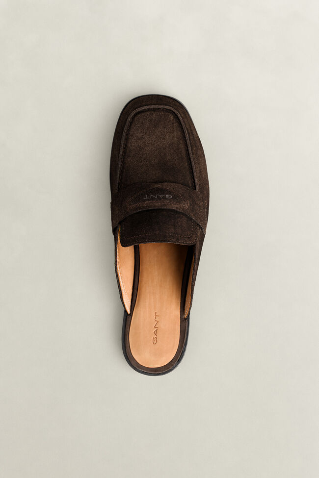 Gimble Suede Mules
