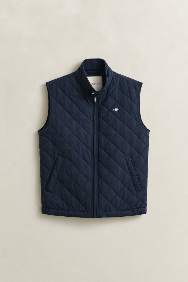 Quilted Windcheater Vest