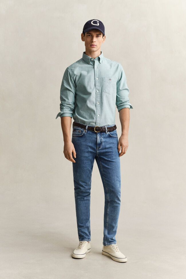 Slim Fit Clean Wash Jeans