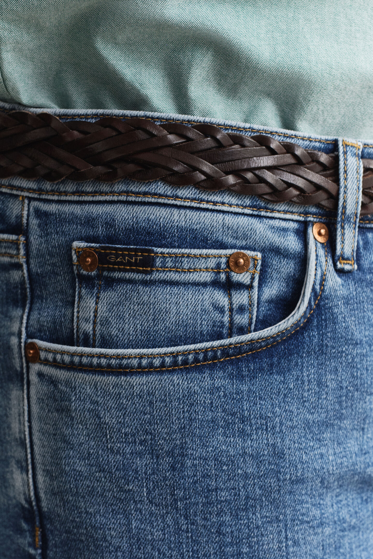 Slim Fit Clean Wash Jeans