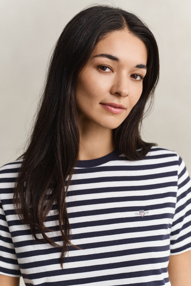 Striped Shield T-Shirt