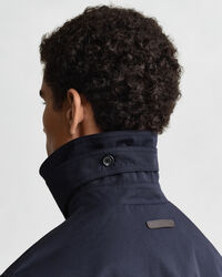 Cotton Blend Trench Coat