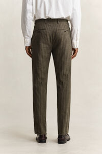 Pinstriped Suit Pants
