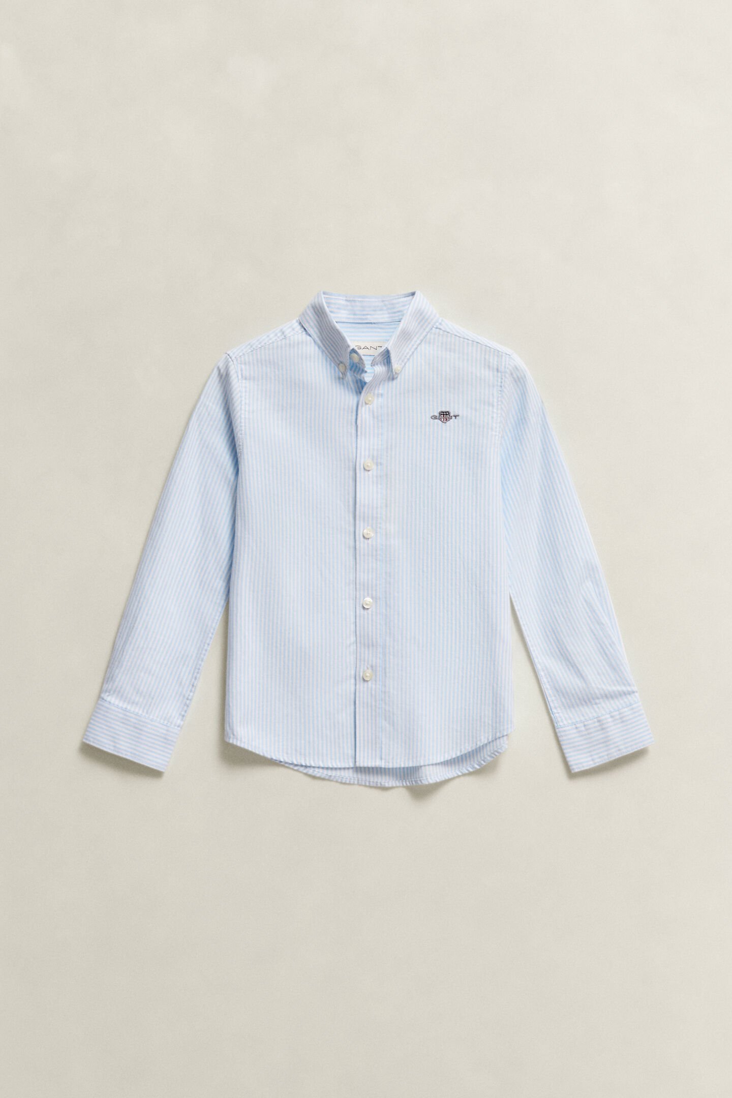 Boys Shield Striped Oxford Shirt