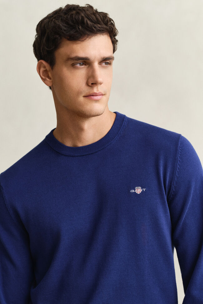 Cotton Crew Neck Sweater