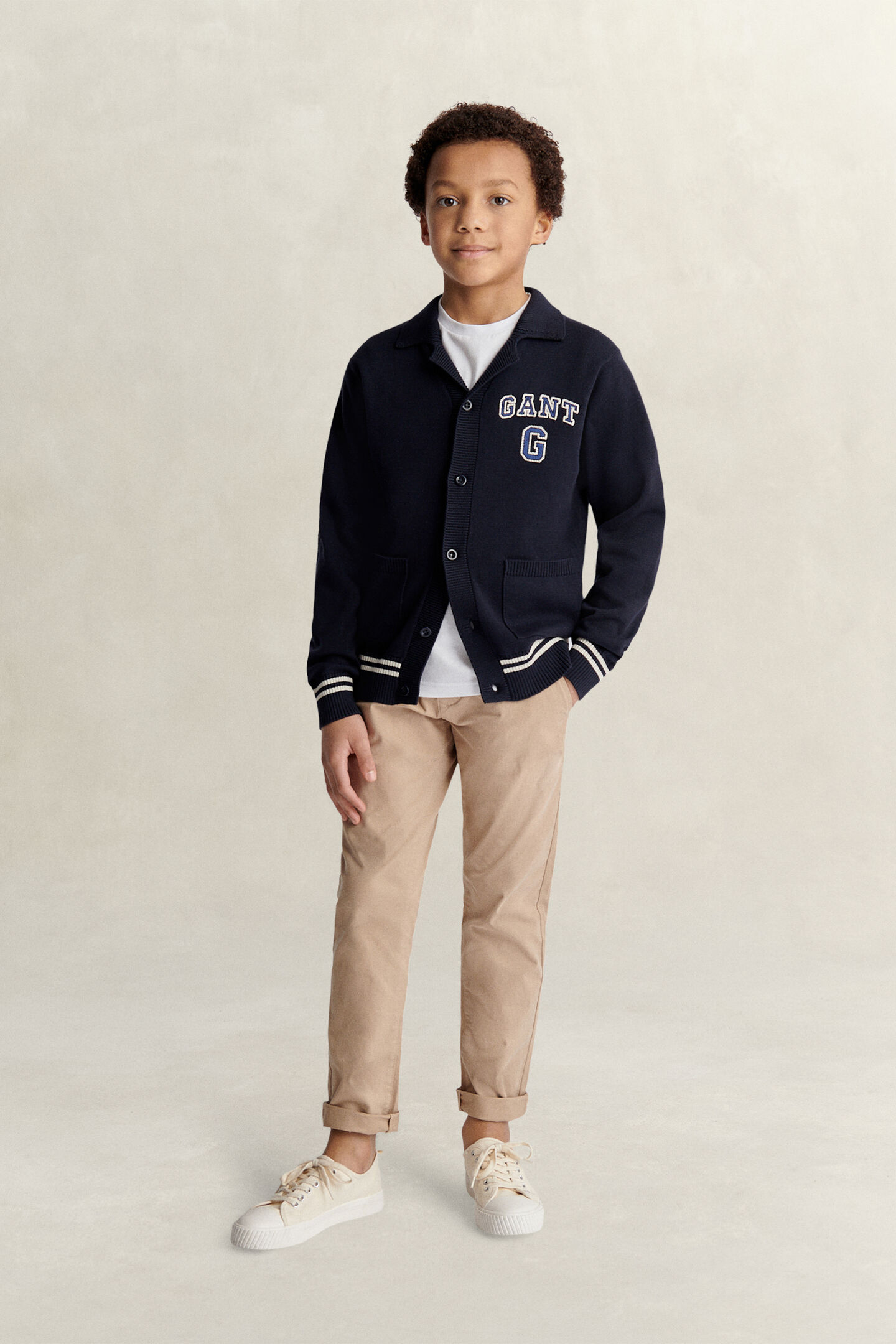 Teen Boys Knitted Cardigan