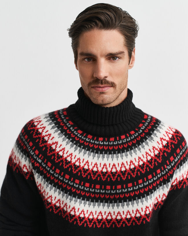 Fair Isle Turtleneck