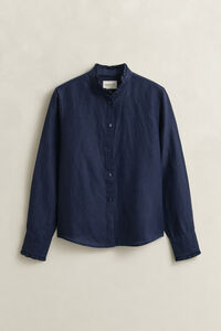 Frilly Linen Blend Blouse