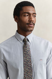 Banker Stripe Classic Poplin Shirt