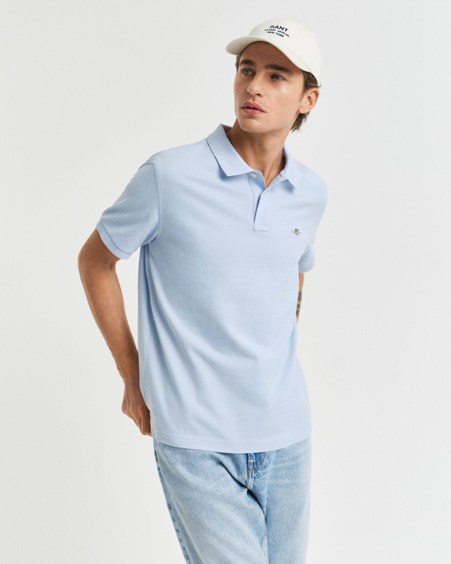 Regular Fit Shield Piqué Polo Shirt